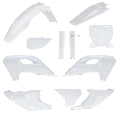 Acerbis Plastic Kit Husqvarna Tc Fc 23-24 White