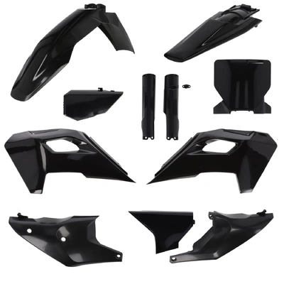 Acerbis Plastic Kit Husqvarna Tc Fc 23-24 - Black
