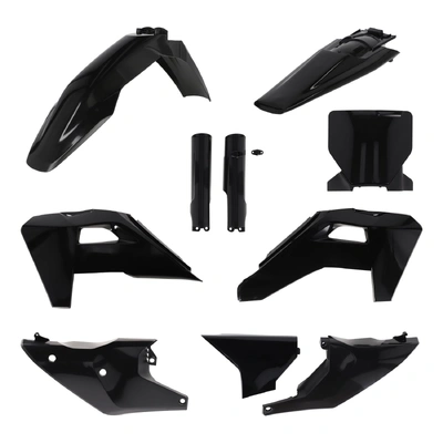 Acerbis Plastic Kit Husqvarna Tc Fc 25 - Black