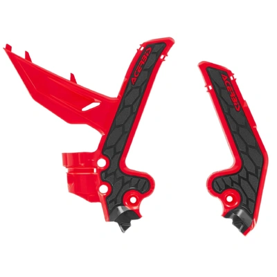 Acerbis X-Grip Frame Guards Gas Gas Mc 85 25 - Red/Black
