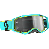 Scott Prospect LS Teal Blue Yellow Grey Goggles