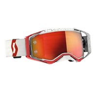 Scott Prospect Red White Orange Chrome Goggles