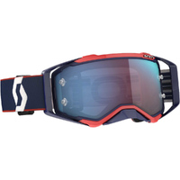 Scott Prospect Retro Blue Red Blue Chrome Goggles