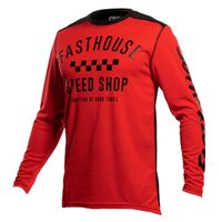 Fasthouse Carbon Jersey- Red/Black