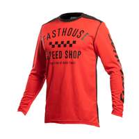 Fasthouse Carbon Youth Jersey - Red/Black