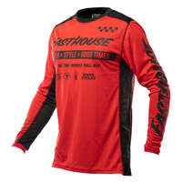 Fasthouse Grindhouse Domingo Jersey - Red - M