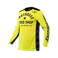 Fasthouse Originals Air Cooled Youth Jersey - Yellow/Black - YS