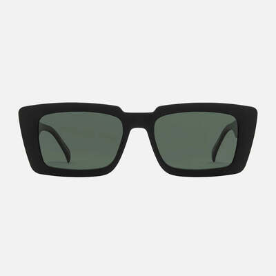 Carve Ziggy - Matt Black Frame Green Polarized Lens - OS