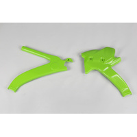 UFO Frame Guards - Kawasaki KXF 125/250 94-98 - Green