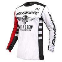 Fasthouse USA Grindhouse Factor Jersey - White/Black