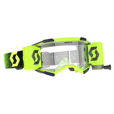 SCOTT Fury Goggle WFS neon green/neon yellow clear