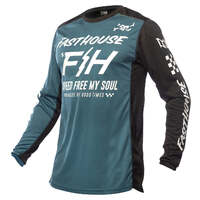 Fasthouse Grindhouse Slammer Jersey - Blue/Black