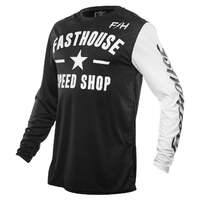 Fasthouse Carbon Jersey - Black/White - S