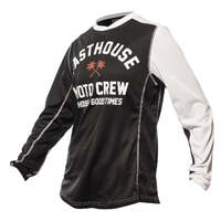 Fasthouse Grindhouse Haven Womens Jersey - Black/White - S