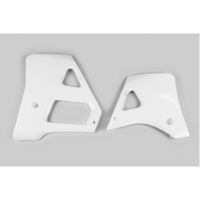 UFO Radiator Shrouds - Yamaha YZ 125 89-92/YZ 250/360 1989 - White