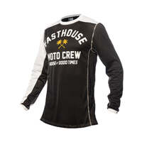 Fasthouse Grindhouse Haven Youth Jersey - Black/White - XS