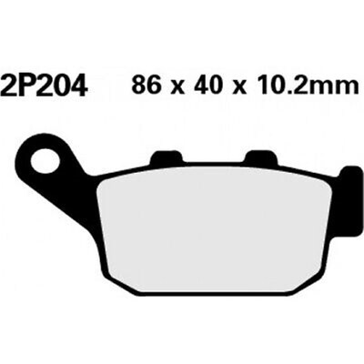 BRAKE PADS 2P-204 NS