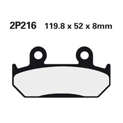 BRAKE PADS 2P-216 NS