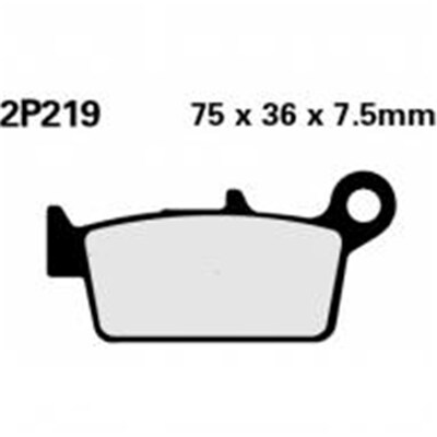 BRAKE PADS 2P-219 GS H.D.
