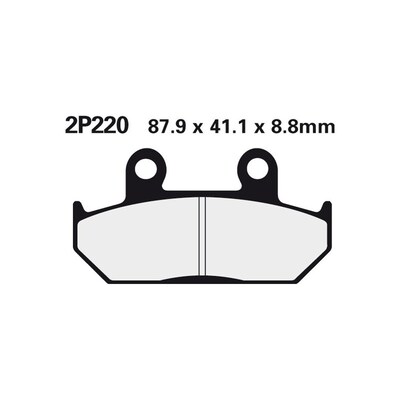 BRAKE PADS 2P-220 ST SINT