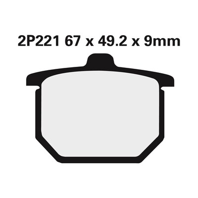 BRAKE PADS 2P-221 NS