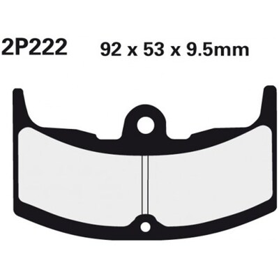 BRAKE PADS 2P-222 SS