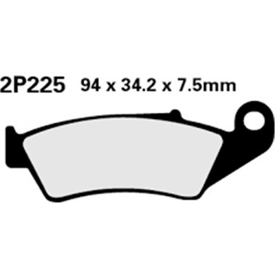 BRAKE PADS 2P-225 GS H.D.