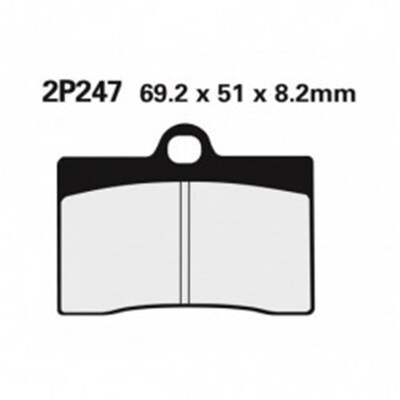 BRAKE PADS 2P-247 NS