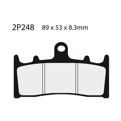 BRAKE PADS 2P-248 NS
