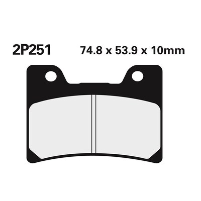 BRAKE PADS 2P-251 NS/SS