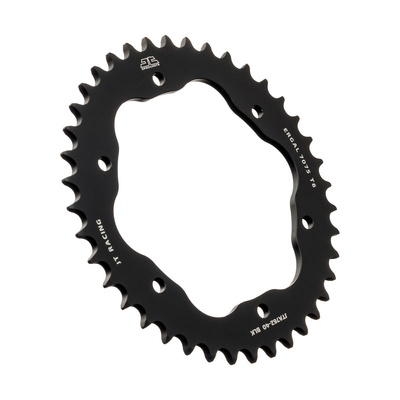 Jt Rear Alloy Sprocket - Black - 43T 520P - 760 Or 770 Jt Adaptor Required