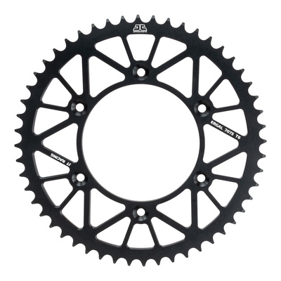 Jt Alloy Racelite Sprocket - 49T 520P - Black