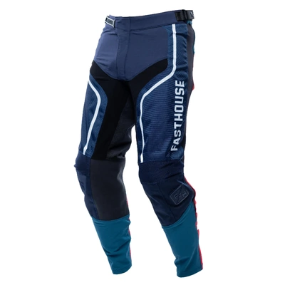 Fasthouse Grindhouse Hudson Pant - Blue/Red