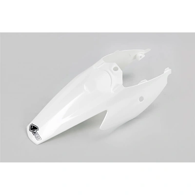 UFO KTM One-Piece Rear Fender/Side Panels - 85SX 04-12 - White