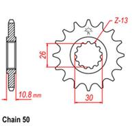 Front Sprocket - Yamaha - 530 - Steel - 15T