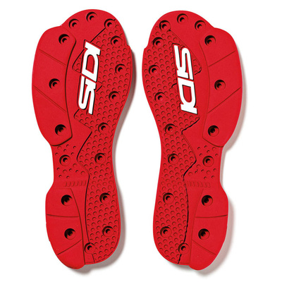 Sidi Crossfire SRS Supermoto Soles - Red/White