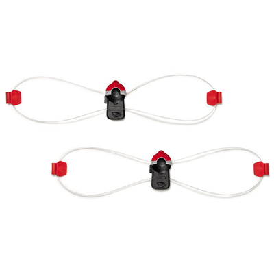 Sidi Vortice Tecno Tensioner - Black/Red