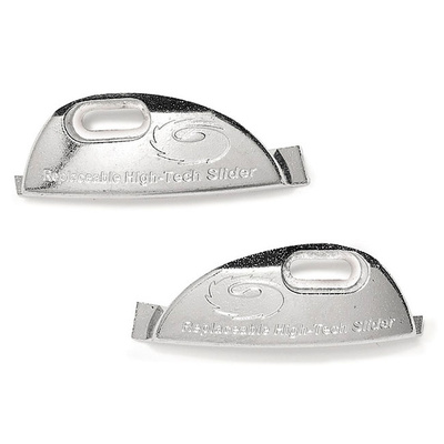 Sidi Rex/Mag-1/Vortice Alloy Toe Slider Insert - Chrome