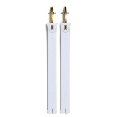 Sidi Crossfire 1&2 Extra Long Straps - White/Gold
