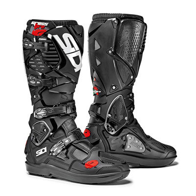 Sidi Crossfire 3 SRS MX Boots - Black/Black