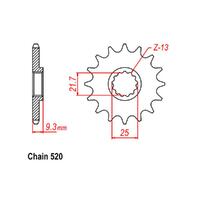 Front Sprocket Steel 14T 520