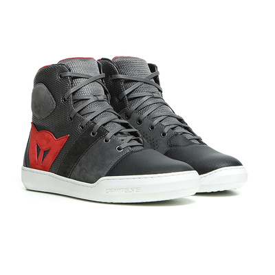 Dainese York Air Riding Shoes - Phantom/Red
