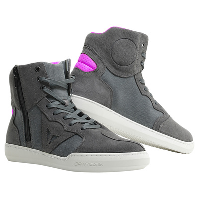 Dainese Ladies Metropolis Riding Shoes - Anthracite/Fuchsia