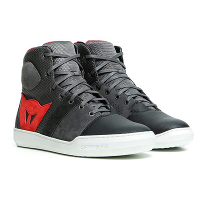 Dainese York Air Riding Shoes - Phantom/Red
