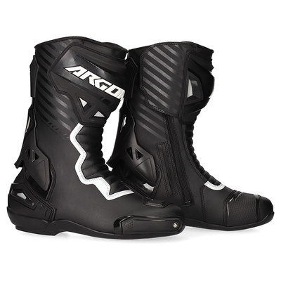 Argon Pursuit Road Boots - Black/White
