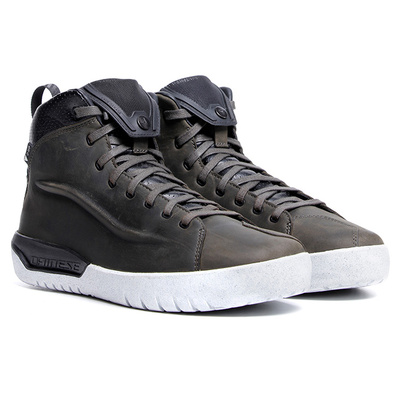 Dainese Metractive D-Waterproof Riding Shoes - Smoke Green/White