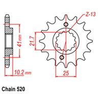 Front Sprocket Steel 15T 520