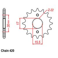 Front Sprocket Steel 14T 420