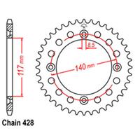Rear Sprocket Steel 48T 428