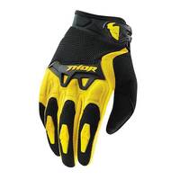 Thor Spectrum Youth Gloves - Yellow